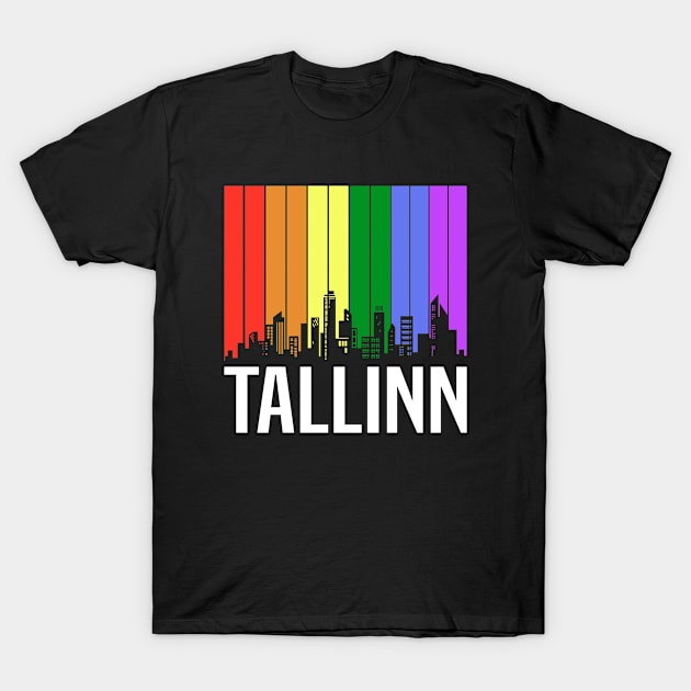 The Love For My City Tallinn Great Gift For Everyone Who Likes This Place. T-Shirt by gdimido